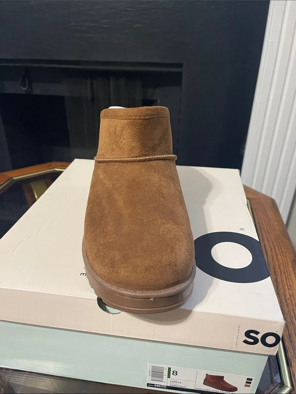 Kohl's Women's Chestnut Brown Ankle Booties